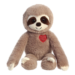 AuroraÂ® - Valentine - 12" Sweety Sloth Brown