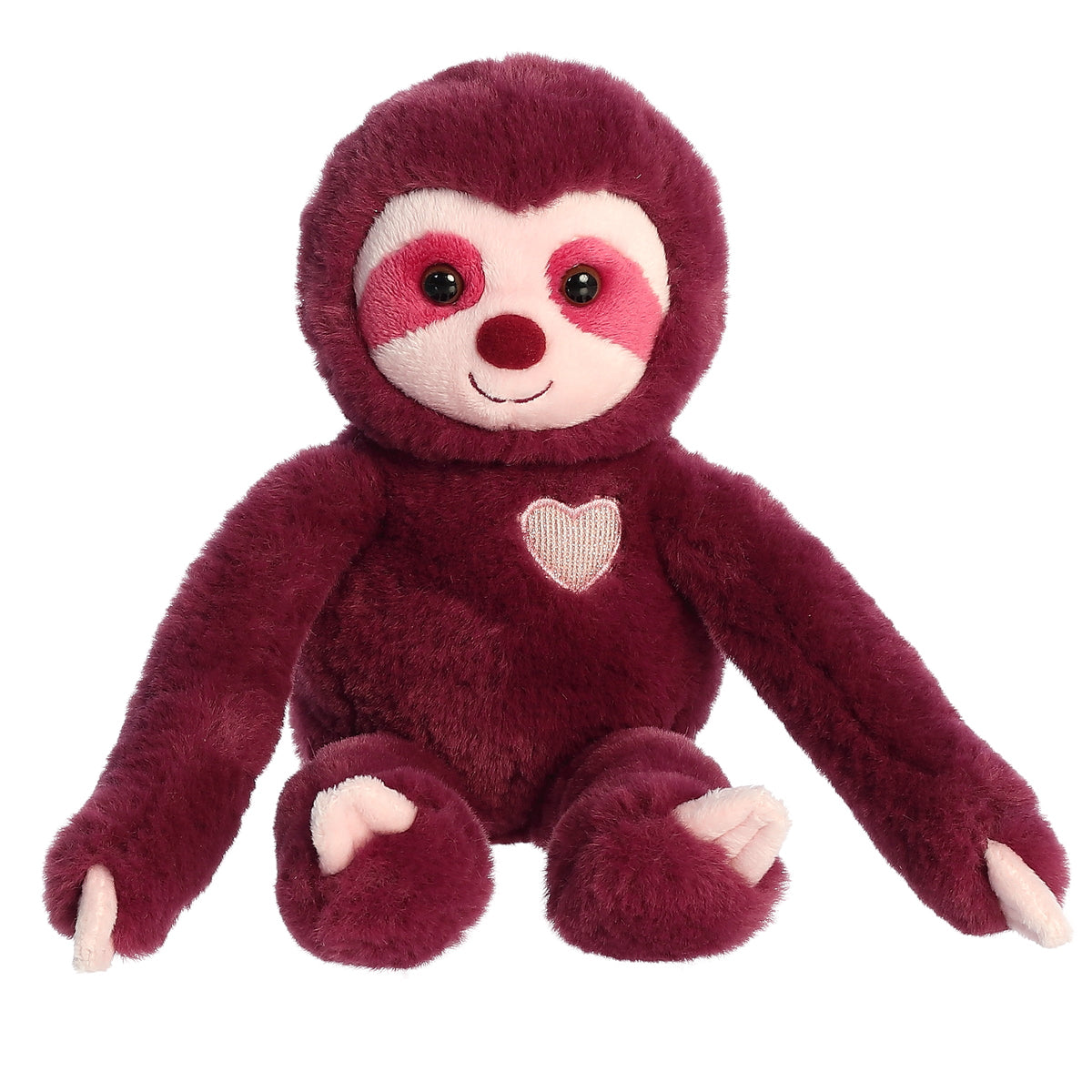 AuroraÂ® - Valentine - 12" Sweety Sloth - Amethyst