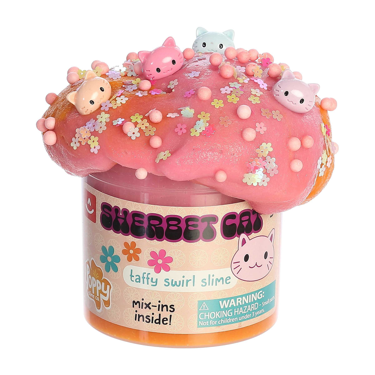 AuroraÂ® Toys - Poppy Slime Co.â¢ - Sherbet Cat Slime