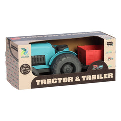 AuroraÂ® Toys - Wheatleyâ¢ - 11" Tractor And Trailer