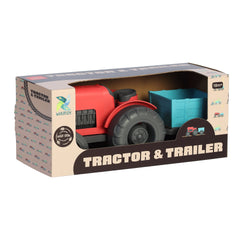 AuroraÂ® Toys - Wheatleyâ¢ - 11" Tractor And Trailer