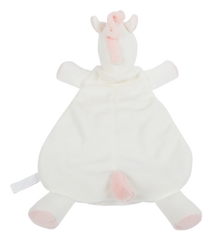 WubbaNubÂ® - White Unicorn Lovey